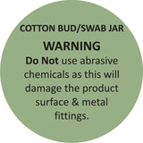 Set of 5 White Marble Bathroom Set