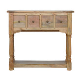 Granary 4 Drawer Console Table