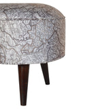 IN1017 - Map Printed Footstool