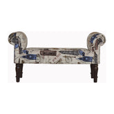 IN1275 - City Printed Bedroom Bench