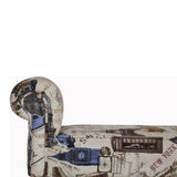 IN1275 - City Printed Bedroom Bench