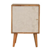 Acadia White Door Bedside