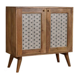 Geometric Screen Printed Cabinet