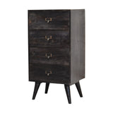 Ash-Black Filing Cabinet