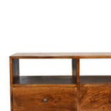 Chestnut Nordic 3 Drawer TV Unit