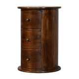 3 Drawer Chestnut Drum