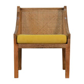 Larissa Mustard Cotton Velvet Chair