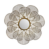 Wired Flower Mirror