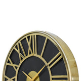Black and Gold Wall Clock