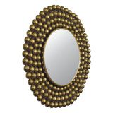 Gold Bubble Mirror Frame