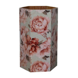 Hexagonal Floral Umbrella Stand