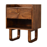 U-Chestnut Sunrise Open Bedside