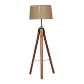 Fixed Chrome Tripod Floor Lamp