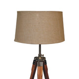 Fixed Chrome Tripod Floor Lamp