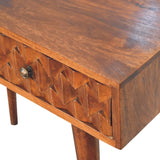 Chestnut Pineapple Console
