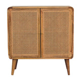 Larrisa Woven Storage Cabinet
