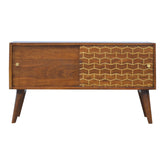 Gold Art Pattern Sideboard