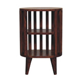Ariella Double Shelf Chestnut Bedside