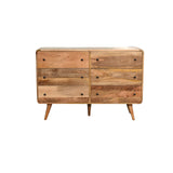Large Curved Oak-ish Chest