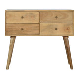 Nordic 4 Drawer Console