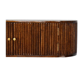 Chunky Chestnut Wall Mounted Console