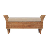 Riviera Woven Bench