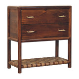 Regency Woven 2-Drawer Nightstand