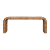 Rattan Weave Bench
