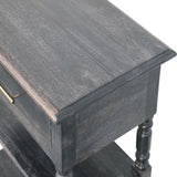 Heritage Turned-Leg Side Table