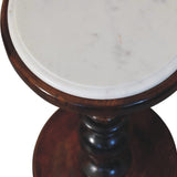 Bellmont Marble-Top Side Table