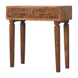 Arno Console Table in Golden Teak