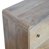 Curved Oak-ish Chest