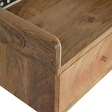 Bone Inlay Gallery Floating Bedside