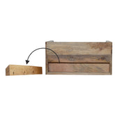 Bone Inlay Gallery Floating Bedside