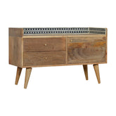 Bone Inlay Gallery Back Media Unit