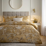 Baransu Jacquard Duvet Set Gold