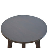 Walnut Undercarriage Bar Stool