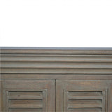 Grey Wash Shutter TV Cabinet