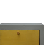 Gold x Cement Bedside