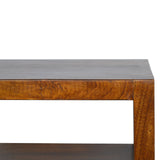 Gold Bar Chestnut Bedside