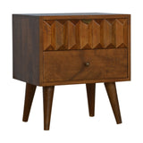 Chestnut Prism Bedside