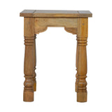End Table with Turned Legs