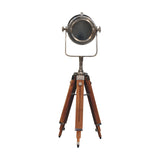 Netted Chrome Spotlight Floor Lamp