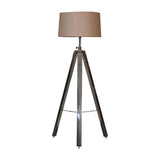 Chrome Tripod Floor Lamp