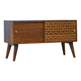 Gold Art Pattern Sideboard