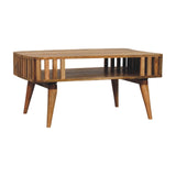 Slatted Oak-ish Coffee Table (Copy)