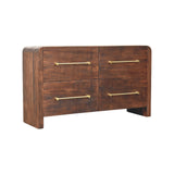 Copenhagen 4-Drawer Chest in Smoked Oak