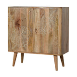 Lead Embossed Resin Cabinet